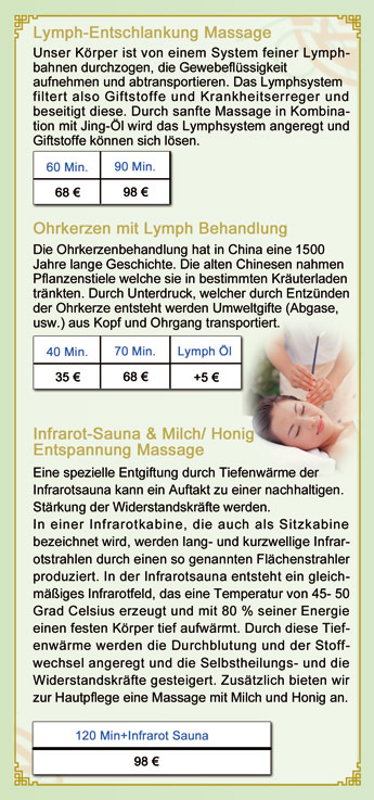 Chinesische massage recklinghausen