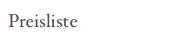 Preisliste